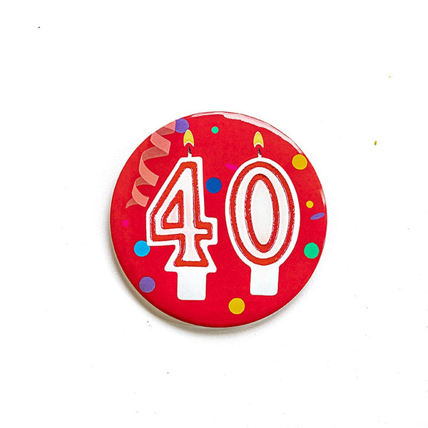 Custom Made Birthday Badges | 55mm