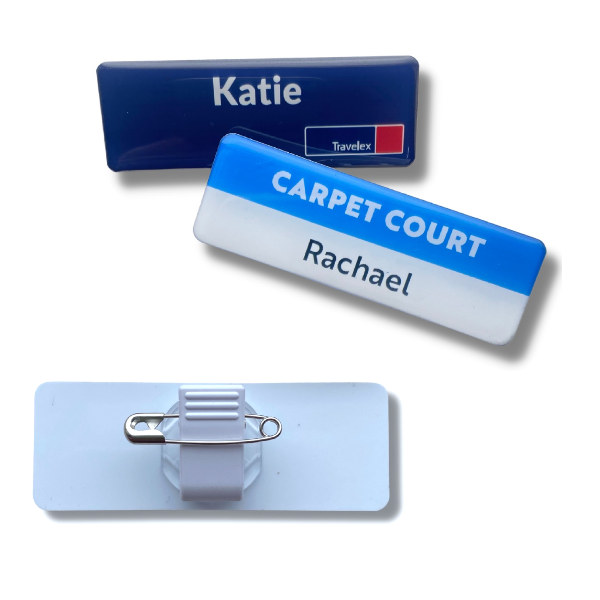 Custom Name Badges | Dome with Swivel Clip