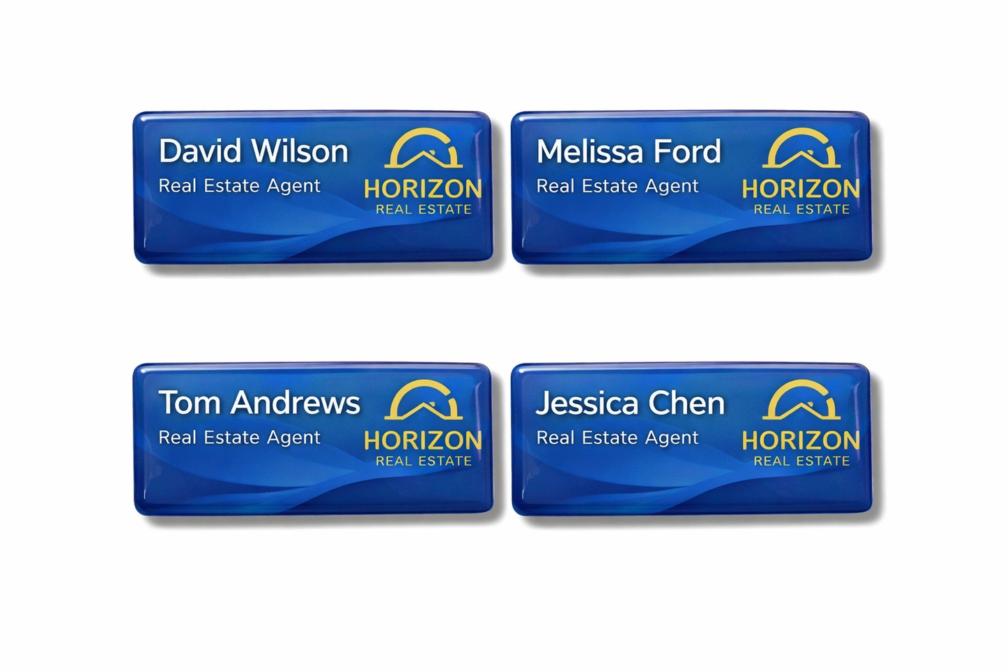 Real Estate Name Tags & Badges