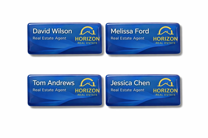 Real Estate Name Tags & Badges