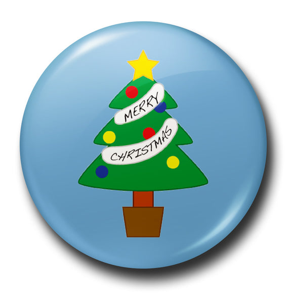 Christmas Badges and Pin 55mm