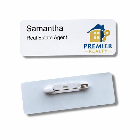 Real Estate Name Tags & Badges