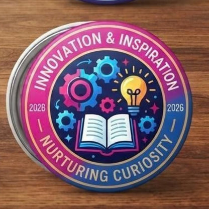 School Badges | 55mm Button Badges
