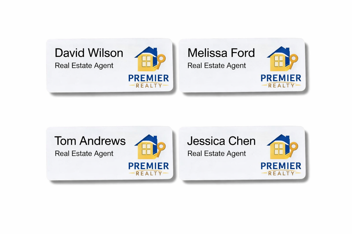 Real Estate Name Tags & Badges