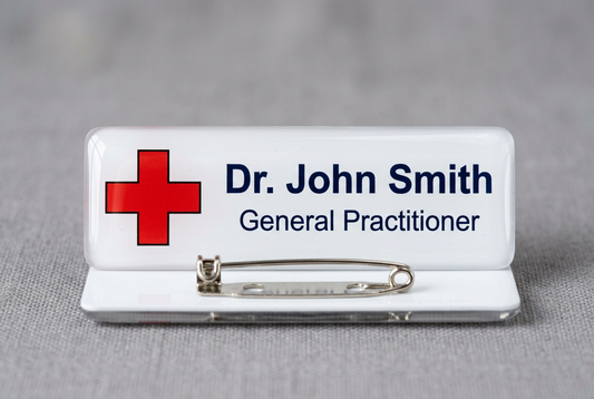 Doctor Name Badges | 75mm x 25mm