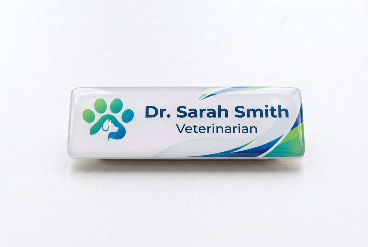 Vet Name Badges | 75mm x 25mm