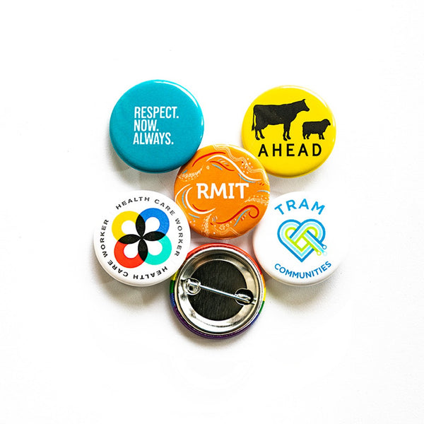 32mm Custom Button Badges | Made in Australia