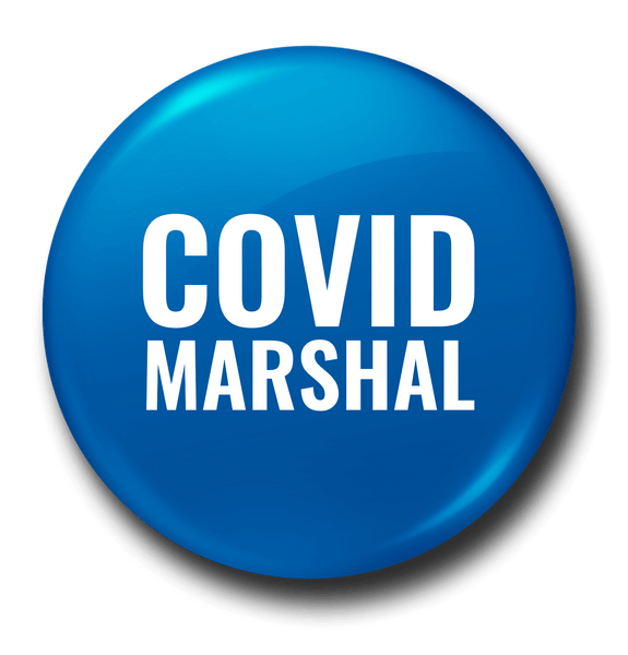 COVID 55mm Button Badge