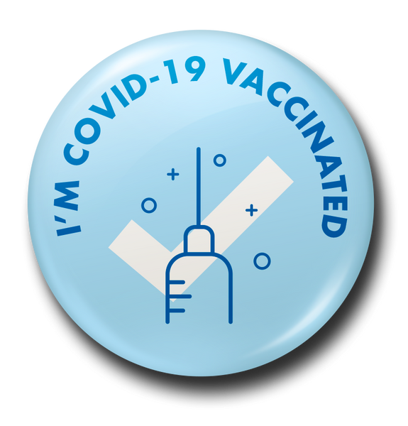 Im Vaccinated Badges Australia
