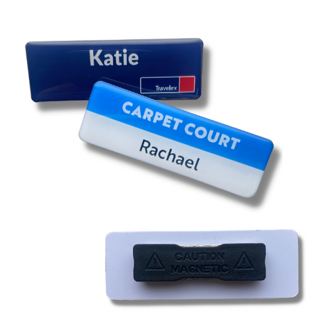 Custom Name Badges | Dome with Magnetic Back
