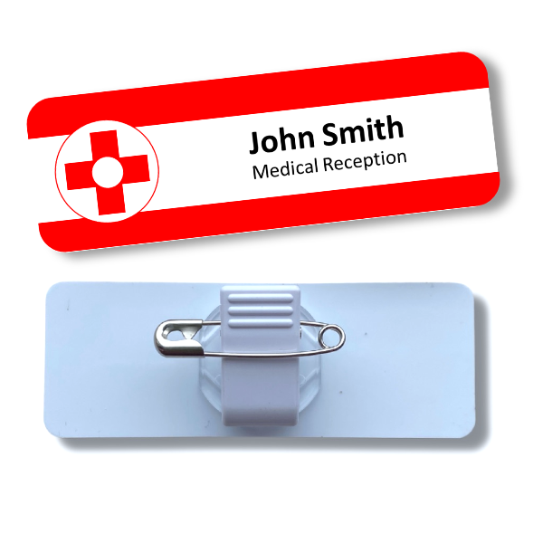 Nurses Name Badges | Swivel Clip